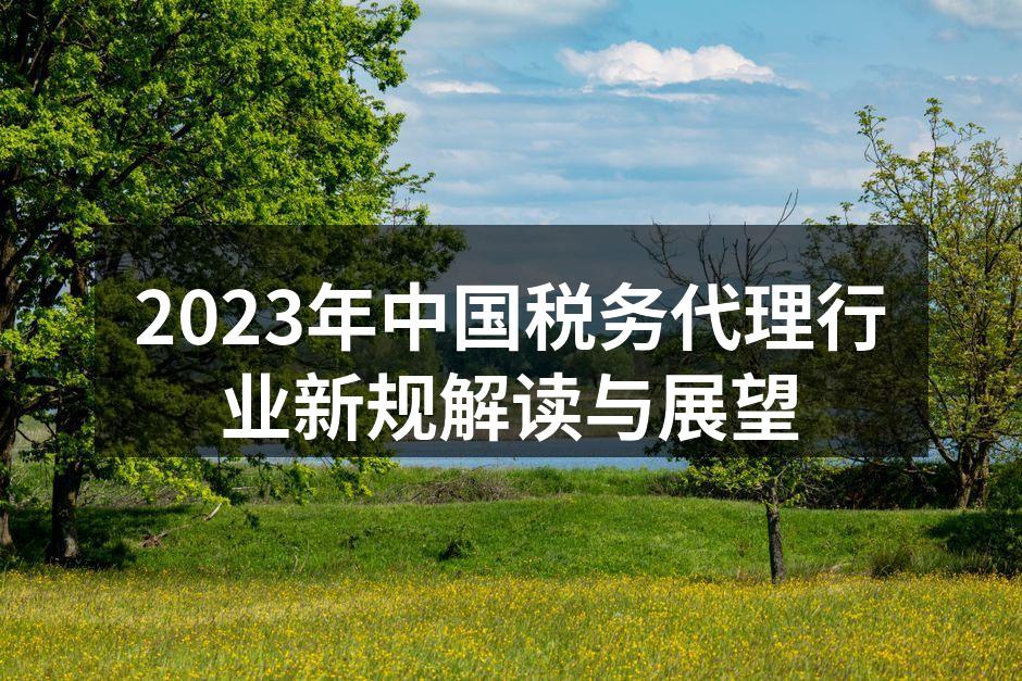 税务代理行业现场