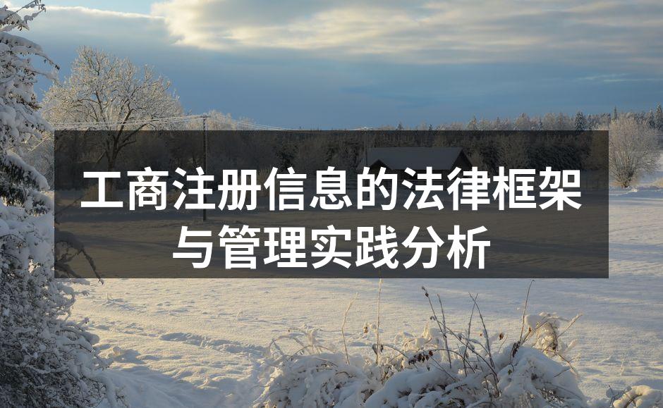 工商注册流程示意图