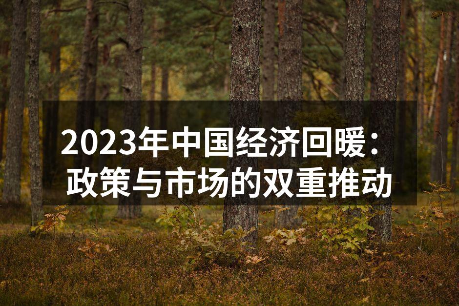 2023年中国经济分析图